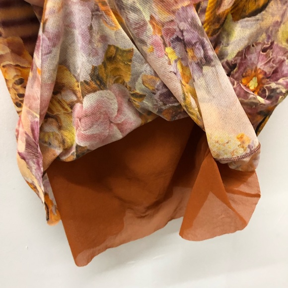 Jean Paul Gautier Soliel Floral Mesh Ruffle Dress - Picture 8 of 15